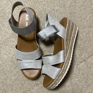 Anne Klein wedge sandal